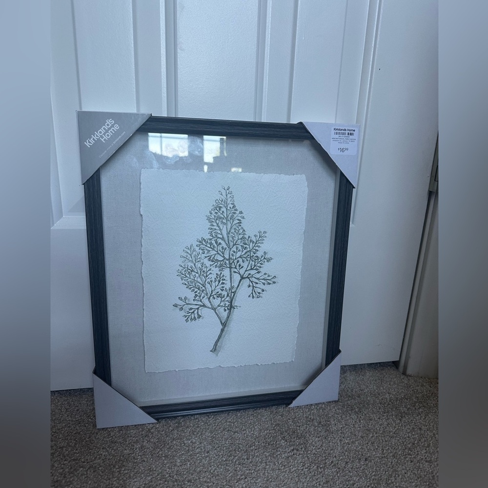 Kirklands botanical picture never used still in packaging